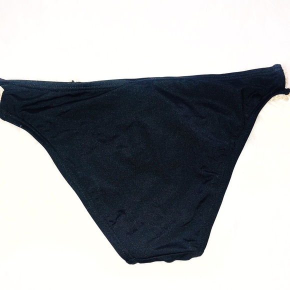 Bikini Lab size small black crochet bikini bottoms - Picture 3 of 3